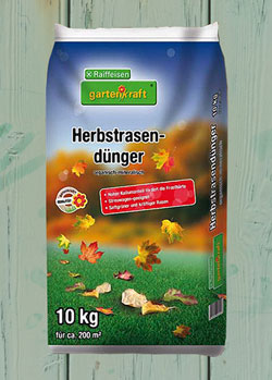 Herbstrasendünger